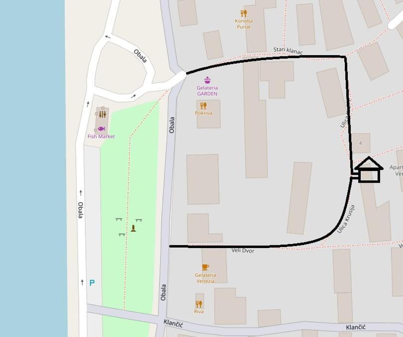 Apartman Lucija Punat Exteriör bild